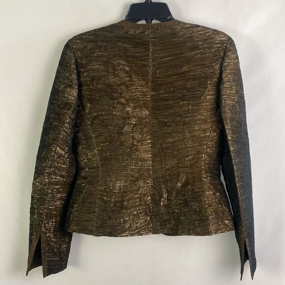 Carlisle Copper Metallic Zip Front - Picture 2 of 8